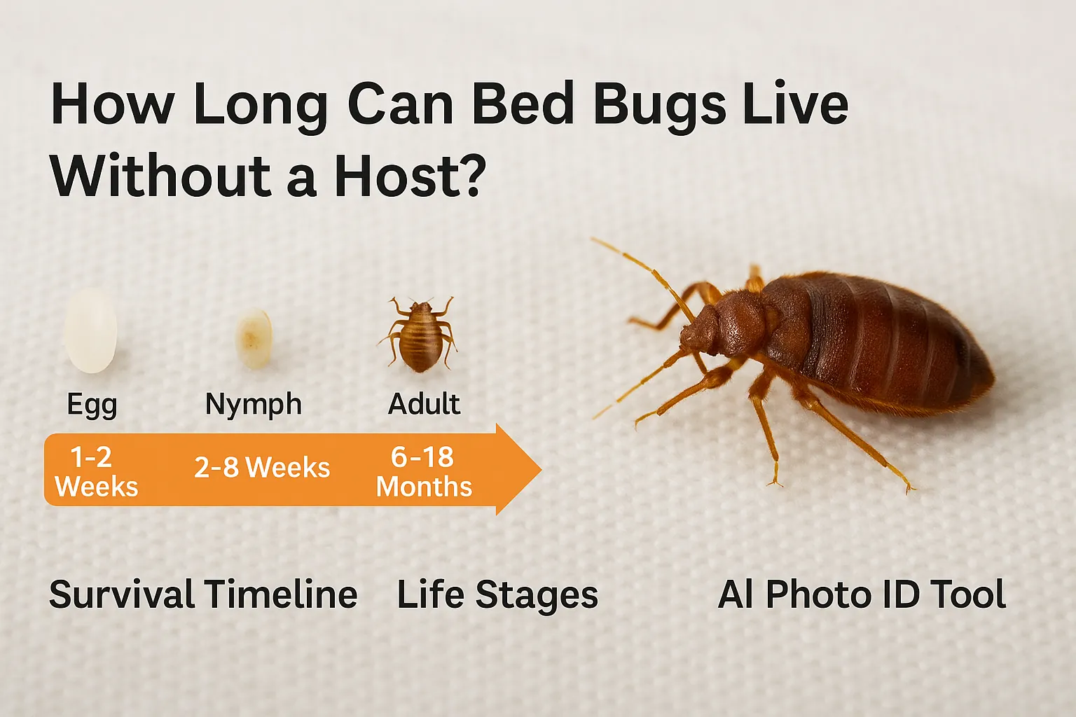 How Long Can Bed Bugs Live Without a Host? Complete Survival Timeline Guide